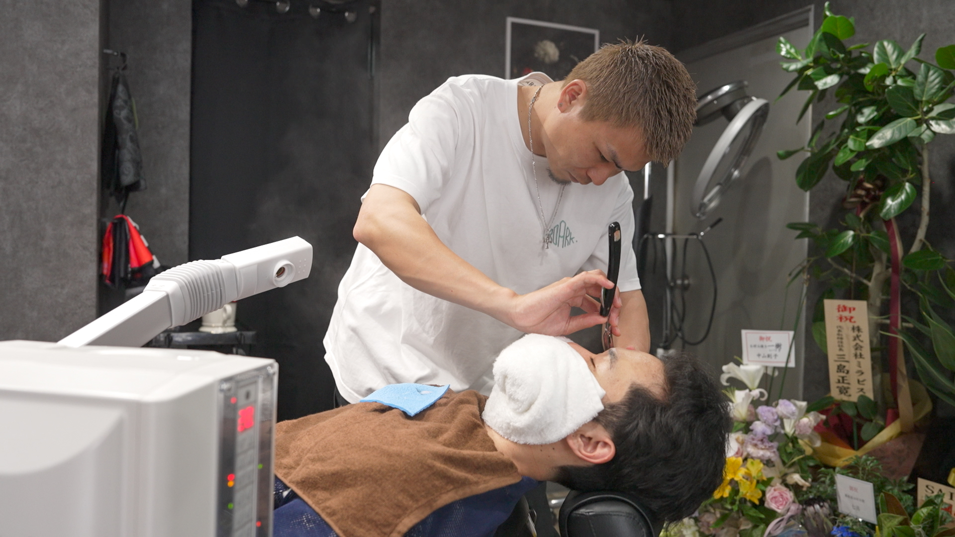 シェービング施術 | 広島のバーバーならSAI ～barber shop～